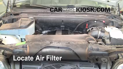 2001 BMW X5 3.0i 3.0L 6 Cyl. Air Filter (Cabin) Check